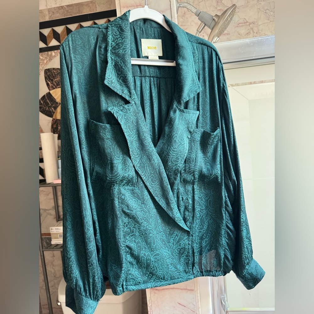 Maeve Paisley Blouse